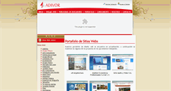 Desktop Screenshot of clientes.adivor.com.mx